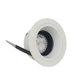 الصين أبيض / أسود LED النازل حامل ، حامل سبائك الألومنيوم LED الخفيفة المزود